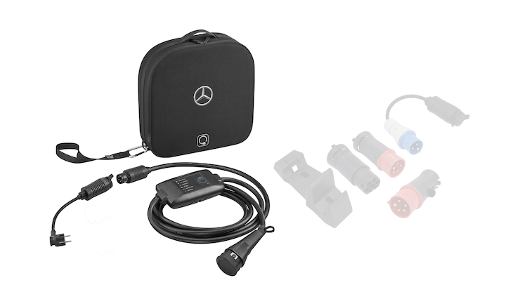 Flexible Pro charging system, EU set, Wallbox (Plastic, black, LHD