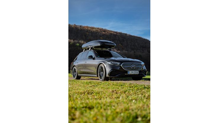 Mercedes-Benz roofbox XL, 590 litres (Plastic, black, Paint