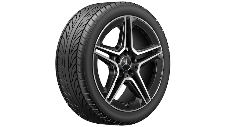 AMG 5-twin-spoke wheel (235/40 R18 XL 95V, 8 J x 18 ET 40 [A