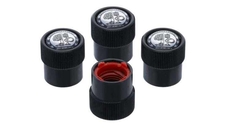 Mercedes wheel valve caps sales