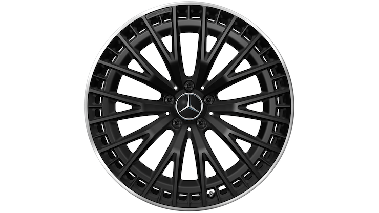 AMG multi-spoke wheel (10,5 J x 21 ET 67, matt black, high
