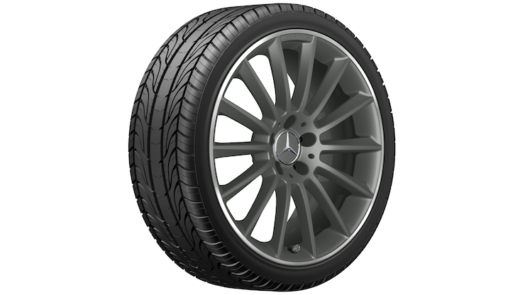 AMG multi-spoke wheel (8 J x 19 ET 40, tantalite grey) | AMG