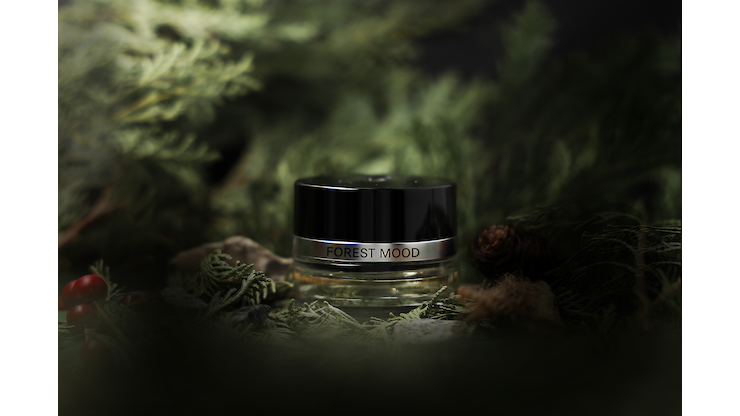 Mercedes-Benz FOREST MOOD インテリアパフューム Flacon, FOREST MOOD (transparent / black, Glass, 15 ml