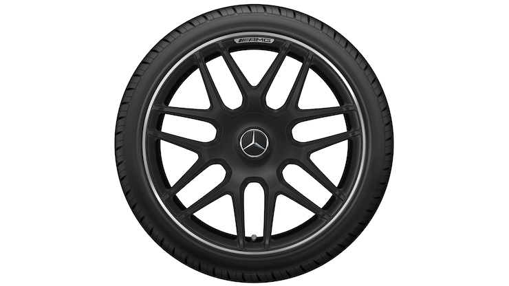 【MERCEDES BENZ】純正ＡＭＧ スタイリングⅥ アルミホイール&タイヤセット Mercedes-Benz（メルセデス・ベンツ） 純正 アルミホイール 1本 A