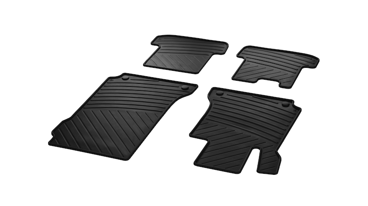Mercedes rubber car mats hotsell