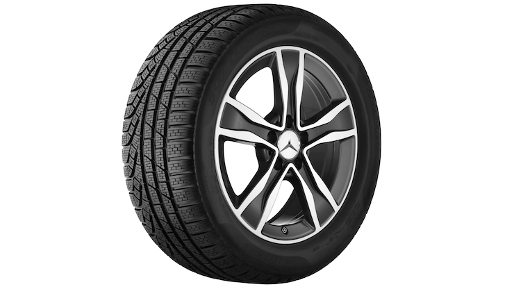 7,3-7mm Mercedes C Klasse Bridgestone Winterreifen 225/50/17 high quality