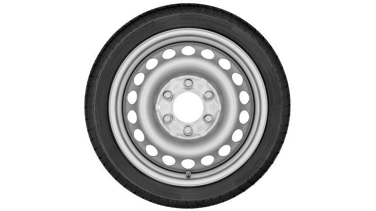 Steel wheel (205/75 R16 C 110/108R, 6,5 J x 16 ET 54