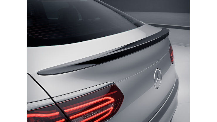 Spoiler Posteriore CAIXCAR Per Mercedes GLC Coupé C253 Dal 2016 - Nero Lucido - Foto 9