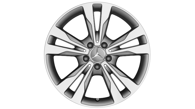 5-twin-spoke wheel (225/45 R18 XL 95H, 7,5 J x 18 ET 44 5-twin-spoke wheel (225/45 R18 XL 95H, 7,5 J x 18 ET 44
