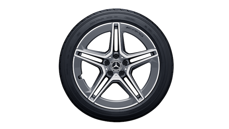 AMG 5-twin-spoke wheel (8 J x 19 ET 10, tremolite metallic