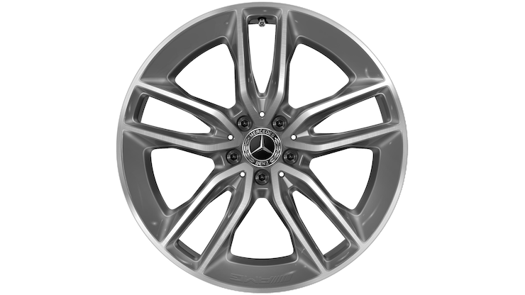 AMG 5-twin-spoke wheel (8 J x 20 ET 10, tremolite metallic
