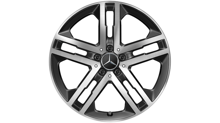 5-twin-spoke wheel (235/50 R19 99H, 7,5 J x 19 ET 53 [GLA