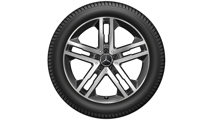 5-twin-spoke wheel (235/50 R19 99H, 7,5 J x 19 ET 53 [GLA, GLB