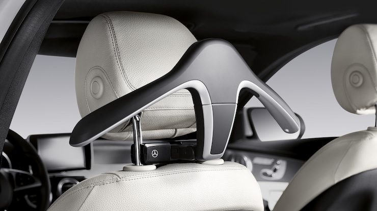 Relaxdays Grucce Appendiabiti Per Auto - Set Da 2 In Acciaio Per Sedile