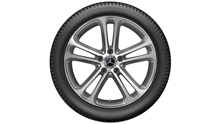 5-twin-spoke wheel (225/45 R18 XL 95H, 7,5 J x 18 ET 40 [C