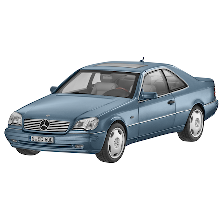 CL 600, C 140 (1996-1998) (pearl blue, Norev, 1:18) | Model cars