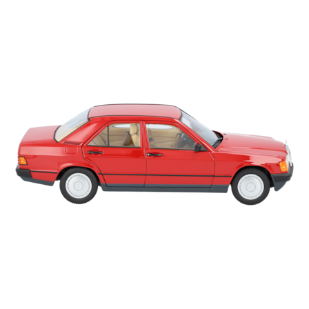 190 E, W124 (1982-1988) (red, Norev, 1:18) | Model cars, 1