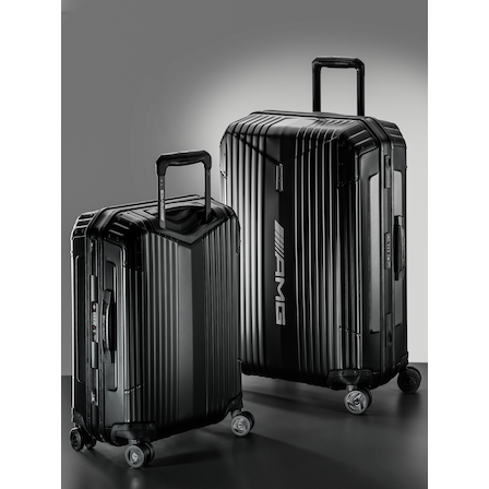 AMG suitcase, 7R Master, 70 cm (black, Aluminium, Hartmann, 73 l