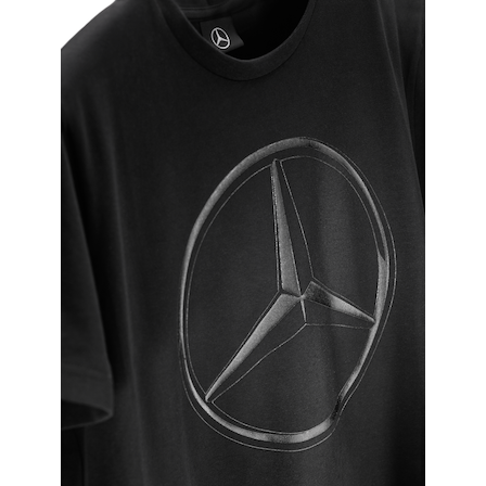 Tシャツ・カットソー MERCEDES BENZ PRINTED T-SHIRT Vintage Mercedes Benz Sequins Unisex T shirt RARE Black | eBay