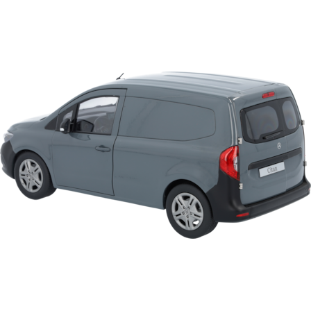 Citan, Panel van (magnetite grey, NZG, 1:18) | Model cars, 1