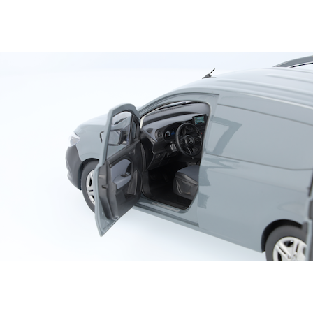 Citan, Panel van (magnetite grey, NZG, 1:18) | Model cars, 1