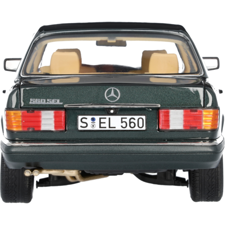 GLM 1/43 Resin car model Mercedes Benz 560SEC AMG C126 6.0