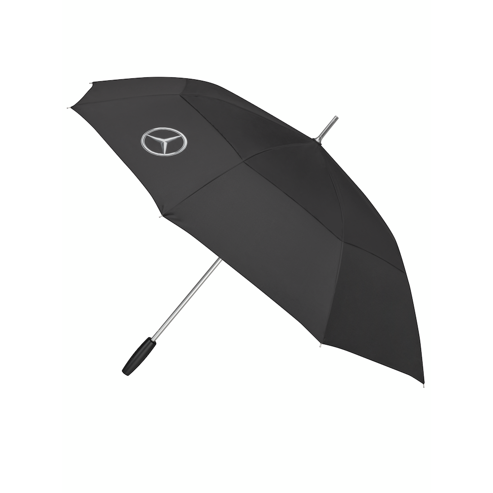 Guest umbrella (black, Aluminium / Polyester) | | | | Mercedes  