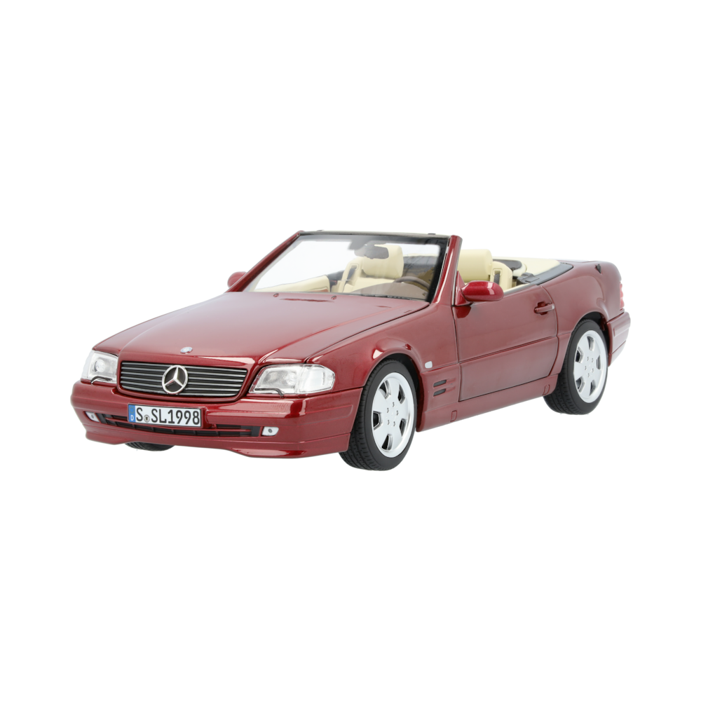 SL 500 R129 (1998-2001) (amber red, Norev, 1:18) | Model cars, 1 