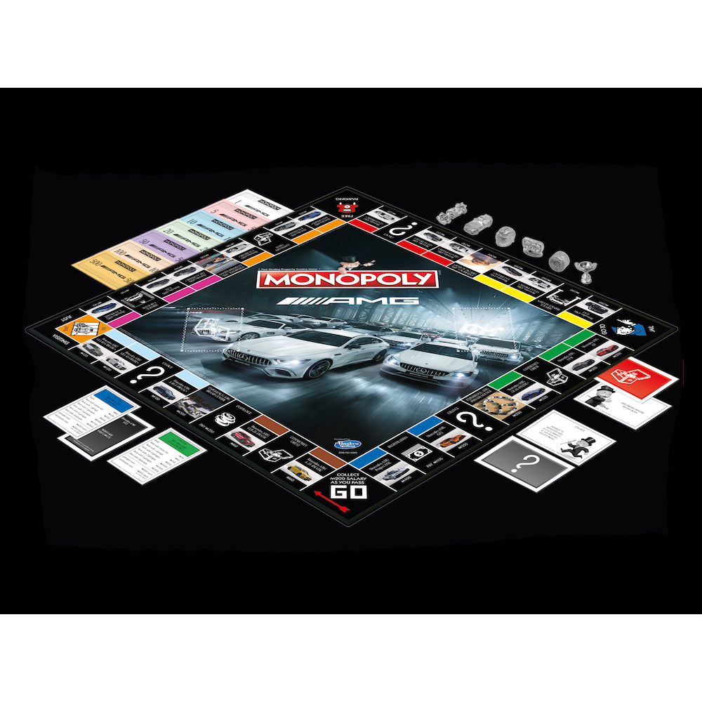 AMG Monopoly (colour-flecked) | Toys & games | Children | Mercedes-Benz ...