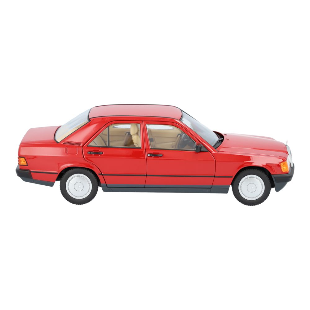 190 E, W 201 (1982-1988) (red, Norev, 1:18) | Model cars, 1:18