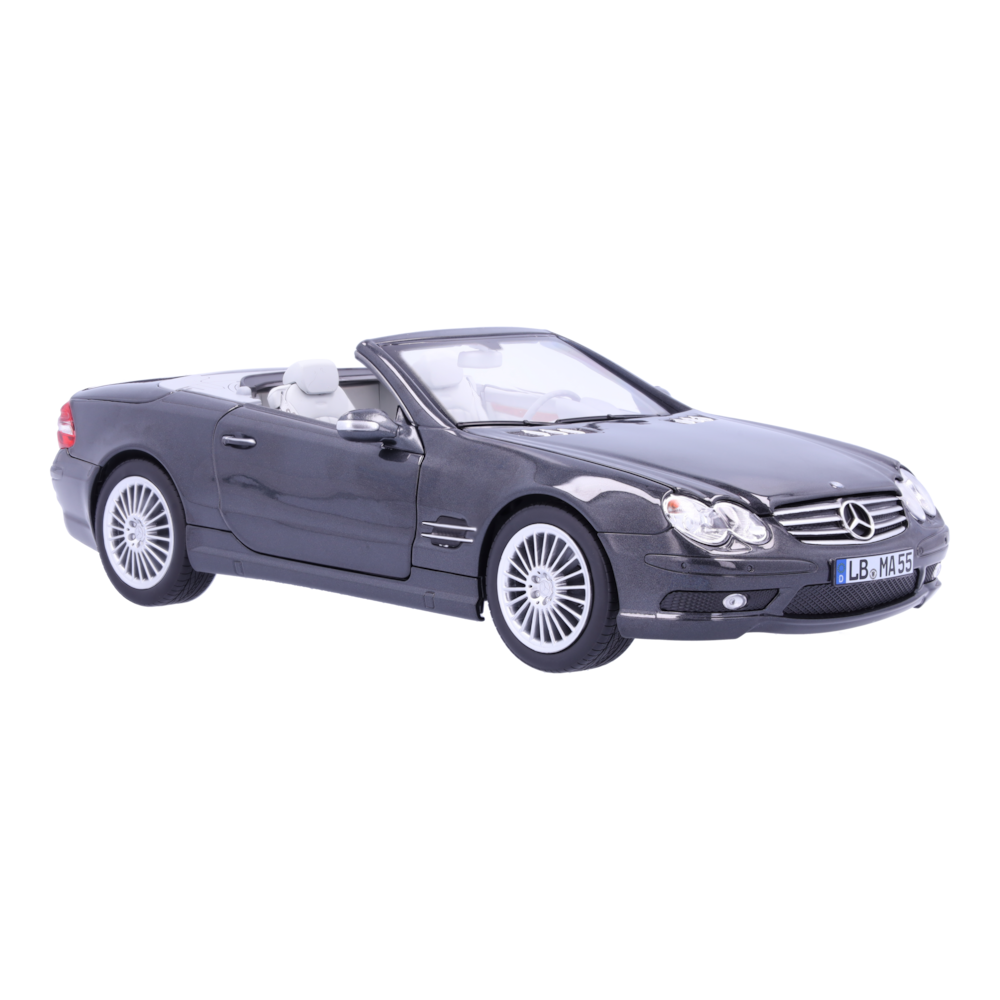 SL 55 AMG R 230 (2001-2006) (obsidian black, Norev, 1:18) | Model cars ...