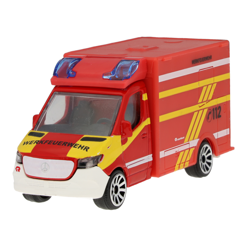 Sprinter, Feuerwehr (rot, Majorette, 7,62 cm (3 Zoll)) | Sonstige 