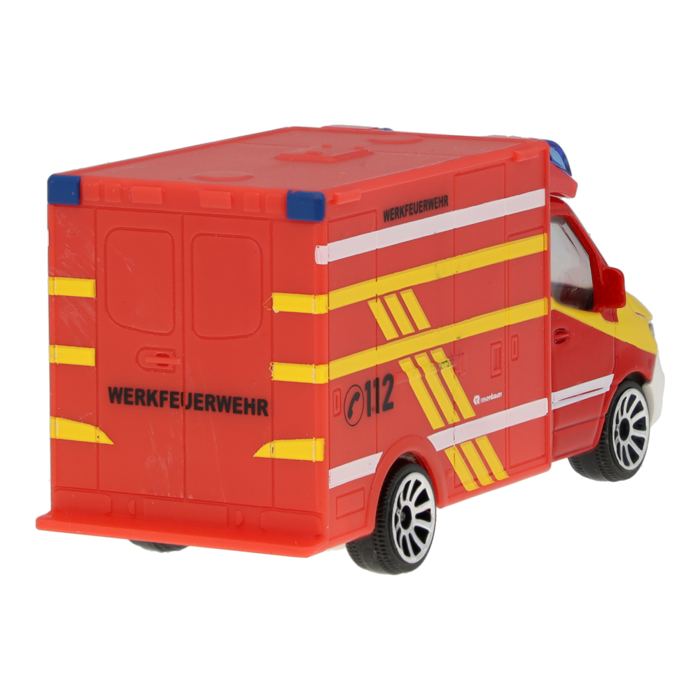 Sprinter, Feuerwehr (rot, Majorette, 7,62 cm (3 Zoll)) | Sonstige 