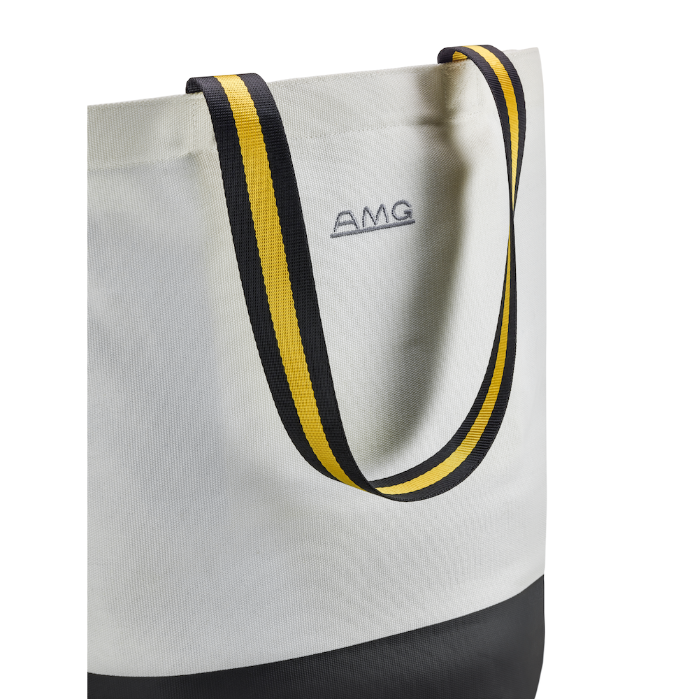AMG Einkaufstasche (offwhite / schwarz, Baumwolle) | sonstige 
