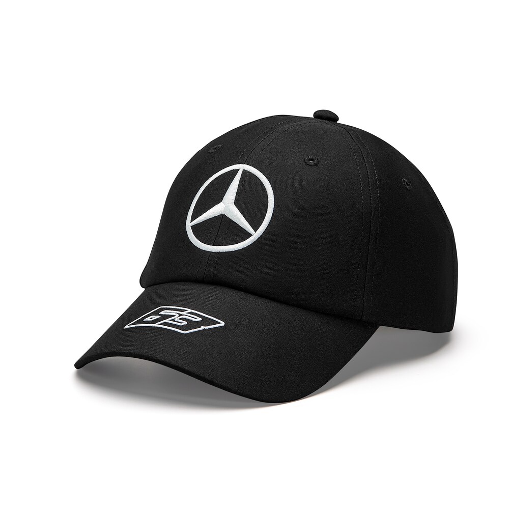Cap, George Russell, Team, Mercedes-AMG F1 (black, Polyester  