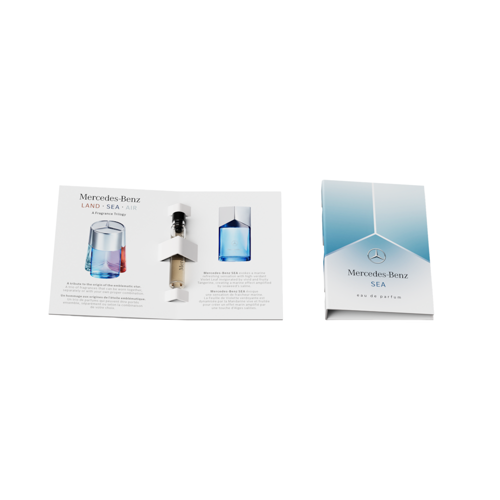 Sea, EdP, Product samples, Pack of 12 (for men, INCC, 1.5 ml  