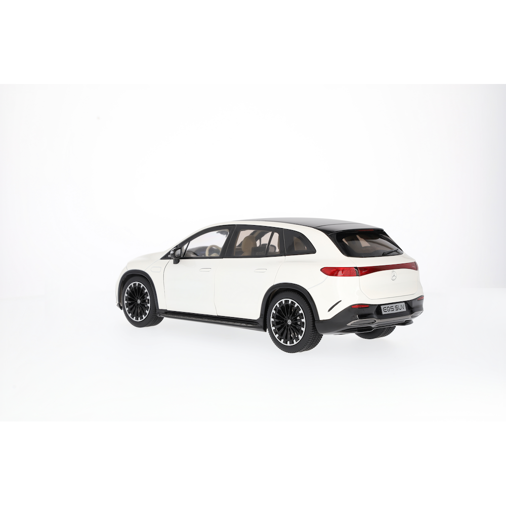 EQS SUV AMG Line(X296) ダイヤモンドホワイト 1/18 EQS SUV, AMG Line, X296 (G manufaktur diamond white bright, NZG, 1