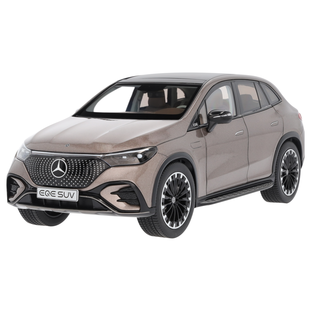 Modèle Réduit 1:18 NZG Mercedes-Benz EQE SUV AMG Line (X294) 2023 - Marron Métallisé