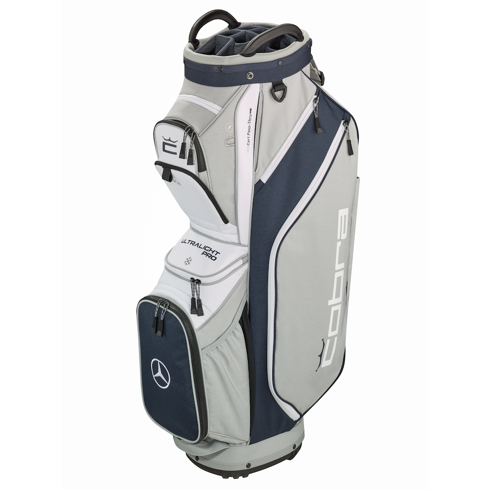 Golf cart bag Ultralight Pro grey navy Polyester Other Bags Luggage Mercedes Benz Collection Showroom