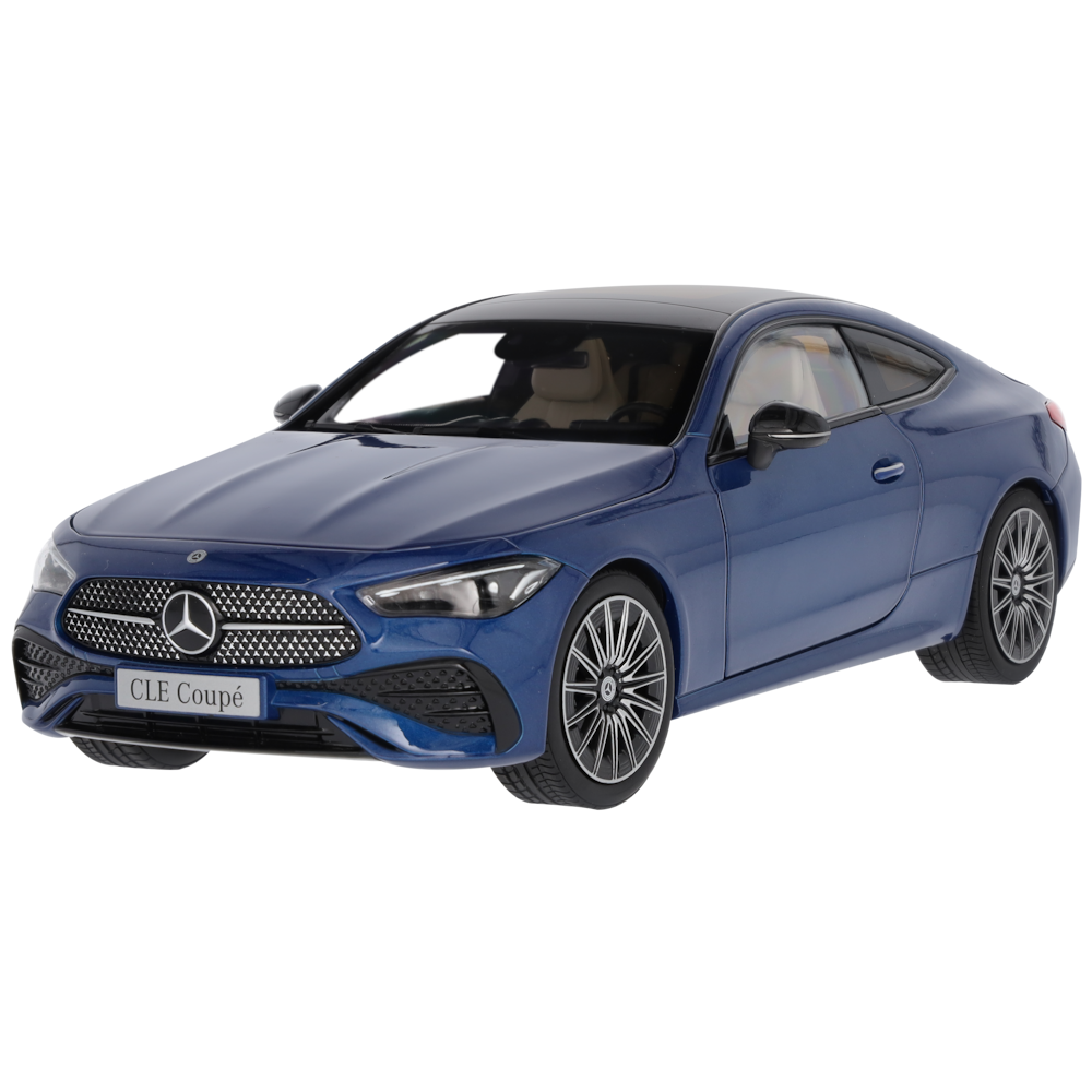CLE Coupé, AMG Line, C236 (spektralblau, Norev, 1:18 