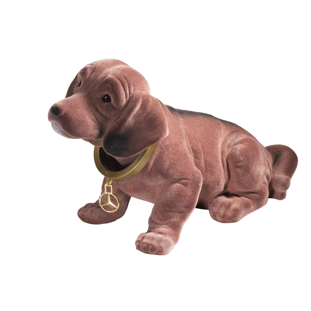 Nodding dog brown Plastic Other Decorative items Home living Mercedes Benz Collection Showroom