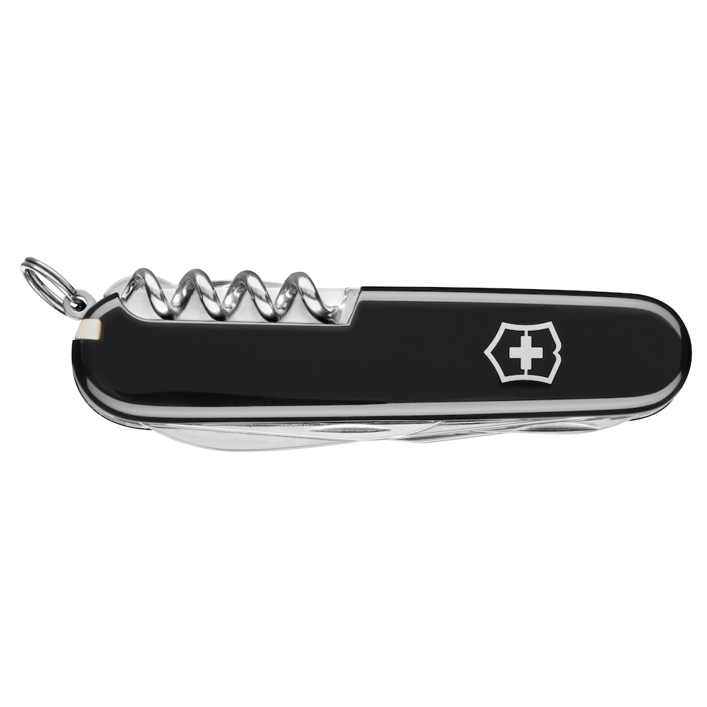 Taschenmesser, Climber (schwarz, Edelstahl / Kunststoff  